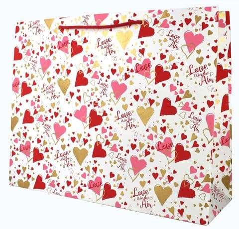 V41805 - Love is in the Air Red XL Bag 5/PK