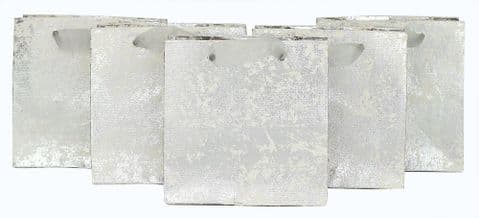 V42147 - Silver Crush Mini Bags s/5 6/PK