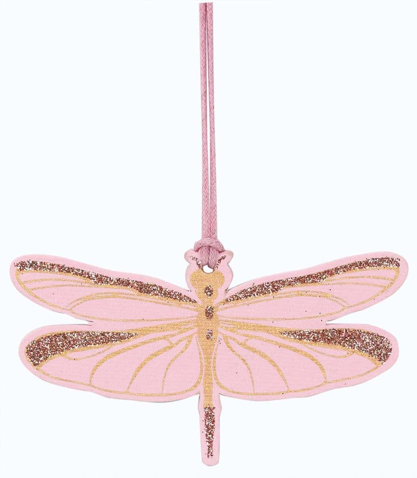 V42239 - Dragonfly Pink Tags s/4 12/PK