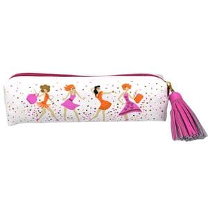 V47227 - Dancing Girls Leather Pouch 4/PK