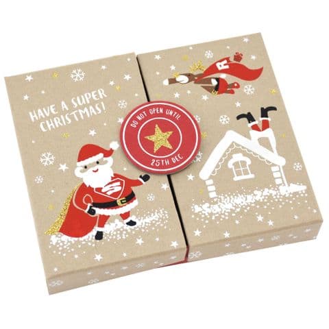 V47746 - Super Santa Gift Card Box 4/PK