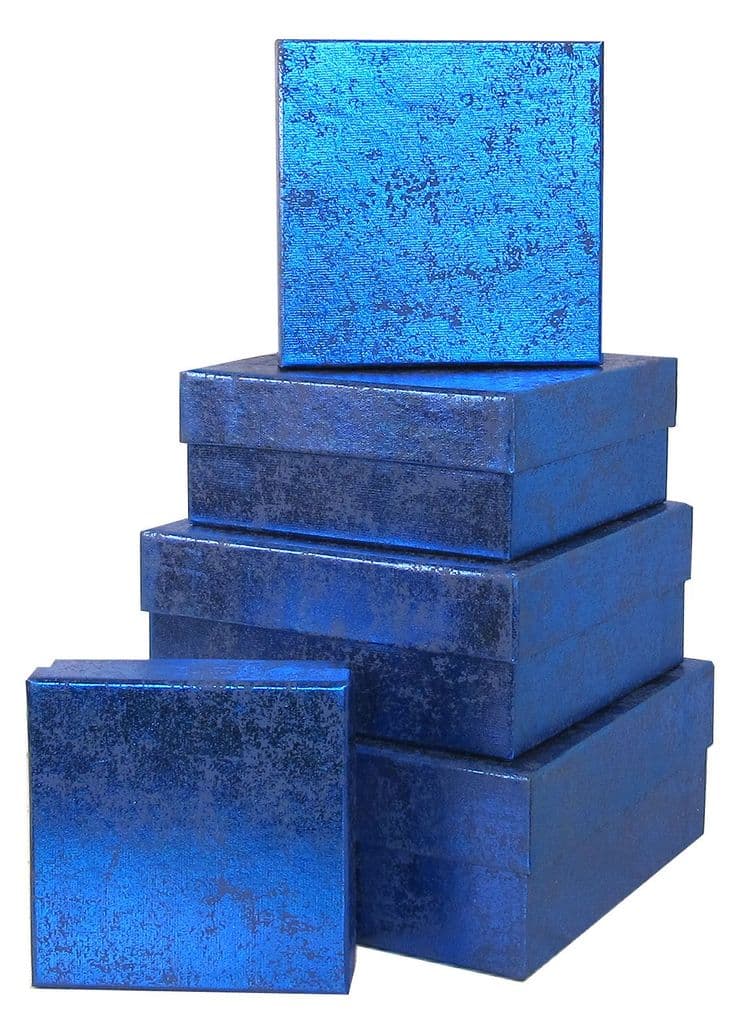 V28851 - Blue Crush Square Nest of Boxes - GBXS171.48/48 1/PK