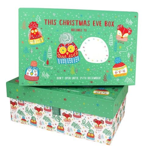V43908 - Christmas Eve Box Forest Friends (Pack of 4) 4/PK