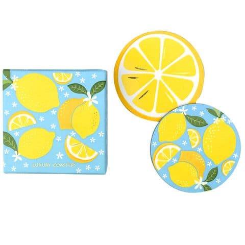 V45629 - Lemons  Coasters S/8 4/PK