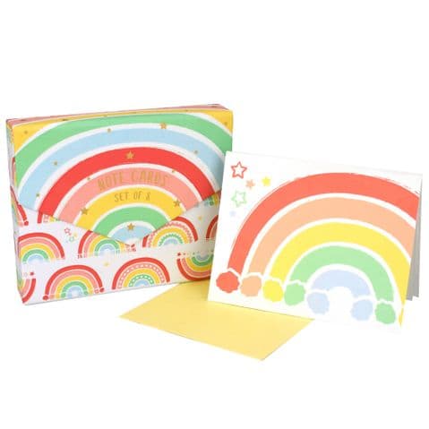V48767 - Rainbow Note Cards S/8 6/PK