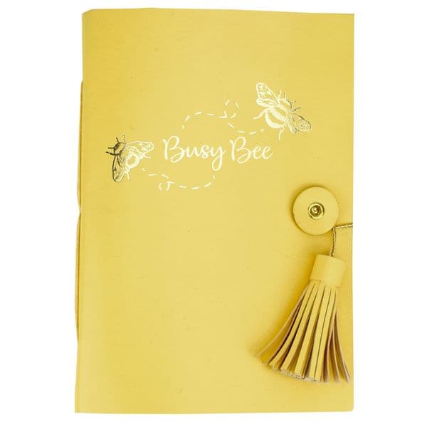 V49269 - Busy Bee Leather Journal 4/PK