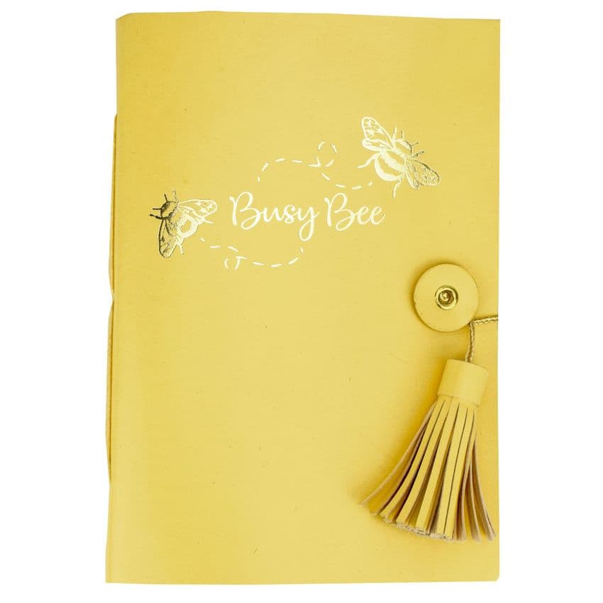 V49269 - Busy Bee Leather Journal 4/PK