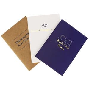 V50449 - Adult Set of 3 Paper Notebooks - NB457A6 6PK