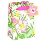 V50968, V50975, V50982 - Tropical Floral Gift Bag & Tag - GBG471.00 10/PK