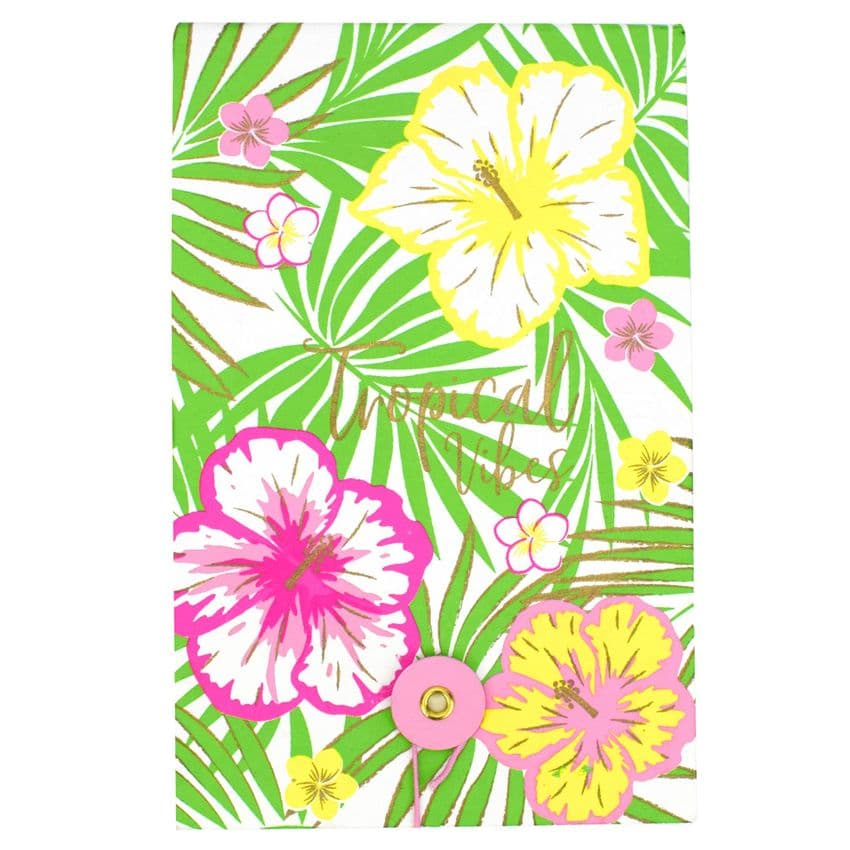 V51309 - Tropical Floral Notepad - NP471 6/PK