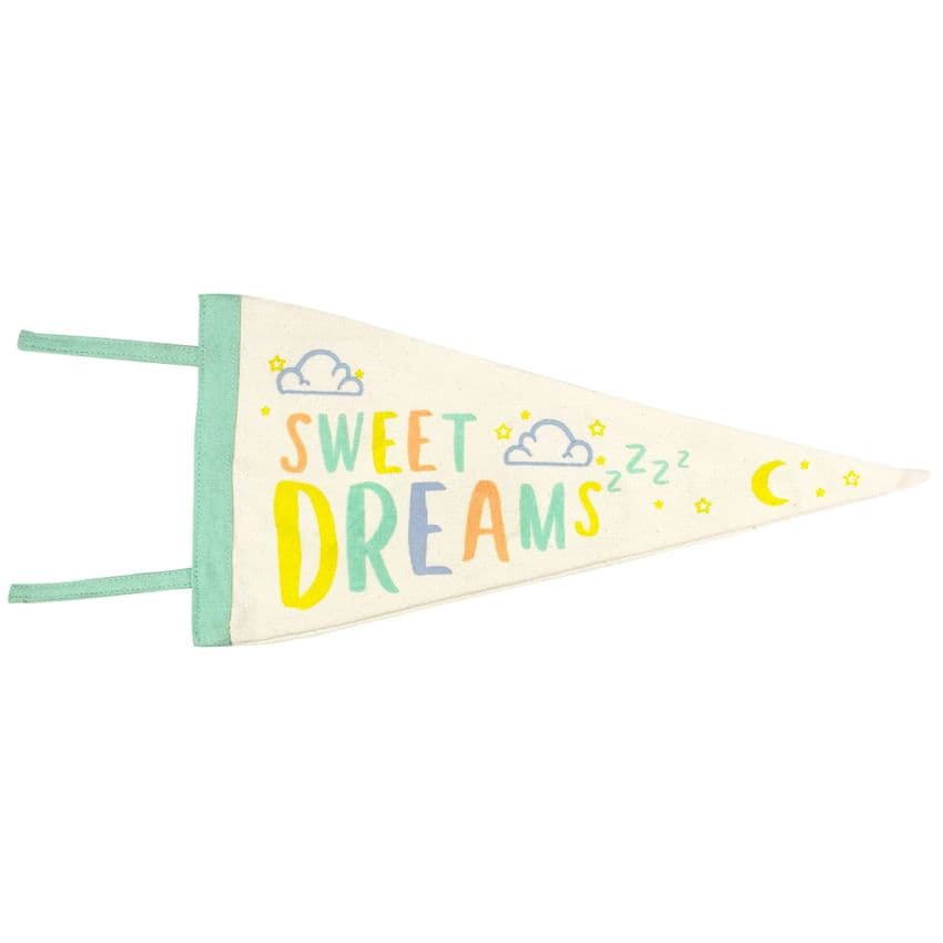 V51774 - Sweet Dreams Canvas Pennant - TPEN.411 6/PK