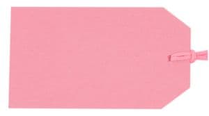 V61129 - Plain Gift Tags Rose Pink GTP12 30/PK