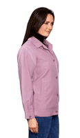 Ladies Button Up Piped Blouson Jacket db1630