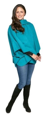 Womens Short Cape and Scarf Lots of Colours! K1336
