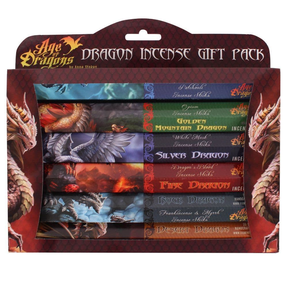 Age of Dragons Incense Stick Gift Pack by Anne Stokes