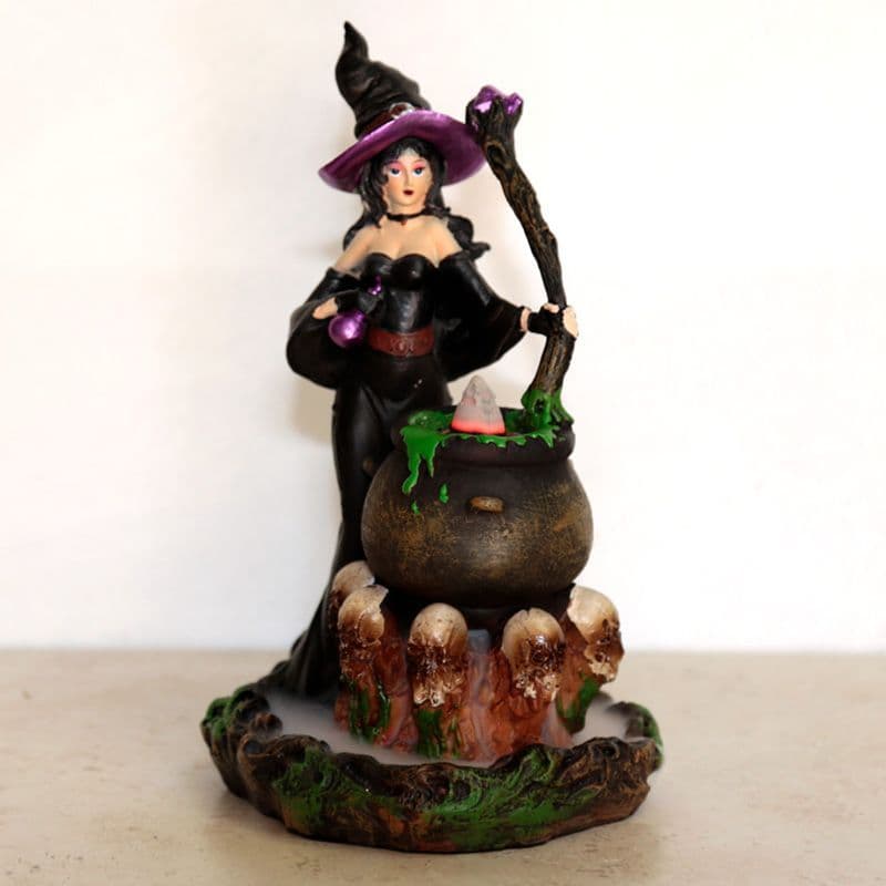 Backflow Incense Burner - Witches Cauldron