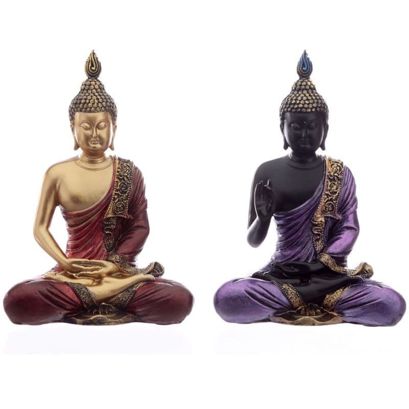 Buddha - Lotus - Gold and Black