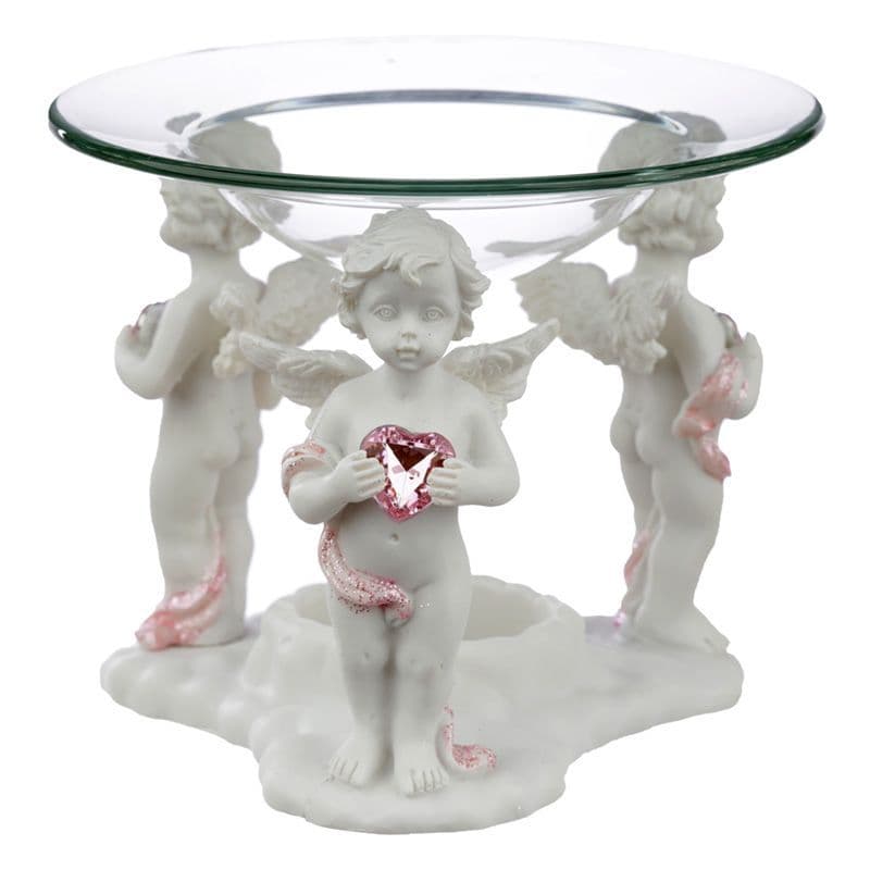 Collectable Peace of Heaven Cherub - Call of the Heart Oil Burner
