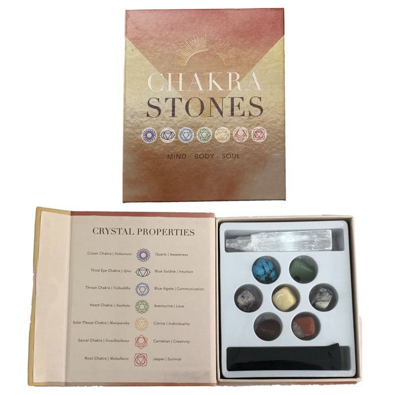 Set of 7 Chakra Stones Kit