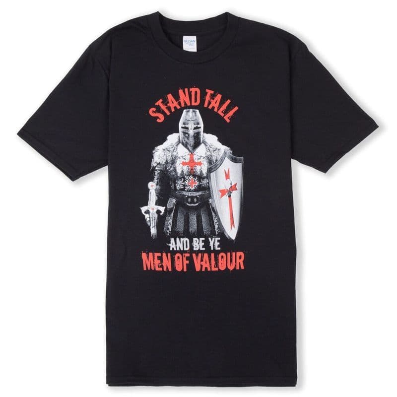 England T-shirt - Warrior Be Ye Men of Valour