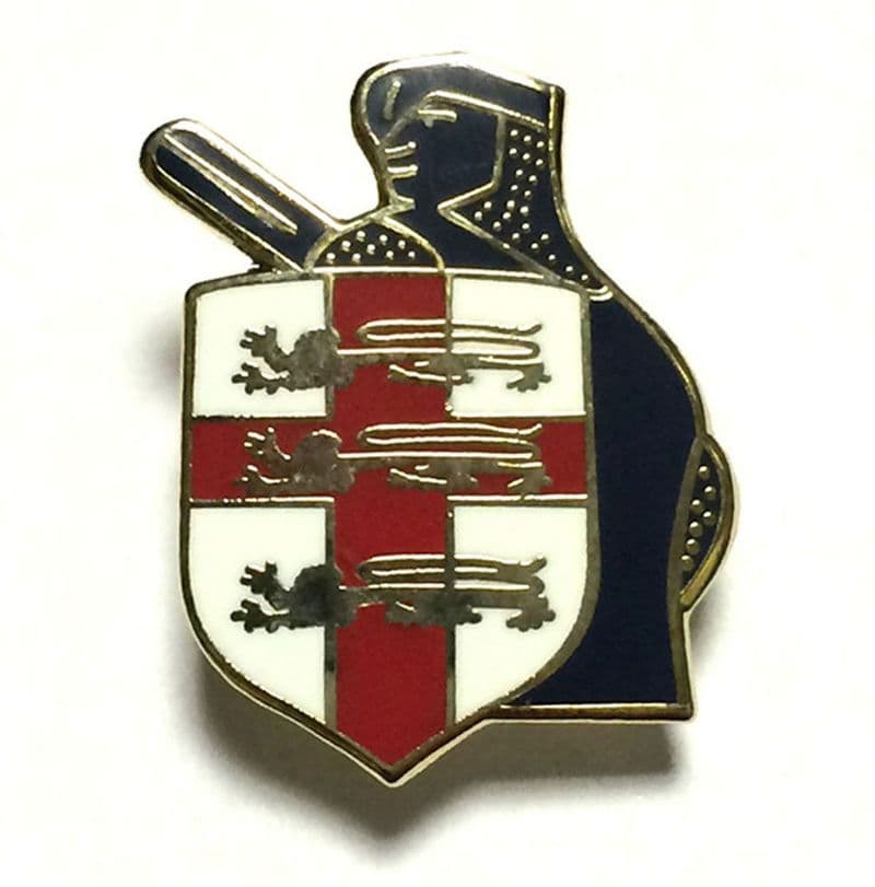 Crusader England Lapel Badge