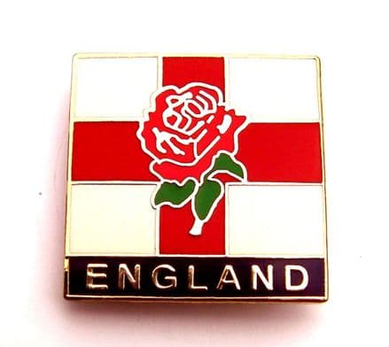 England Badge - Rose of England and St George Cross
