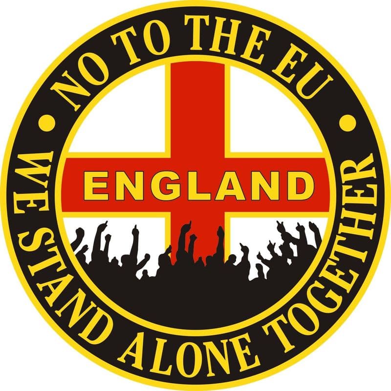 England Car Sticker 