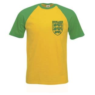 England Three Lions Baseball T-Shirt