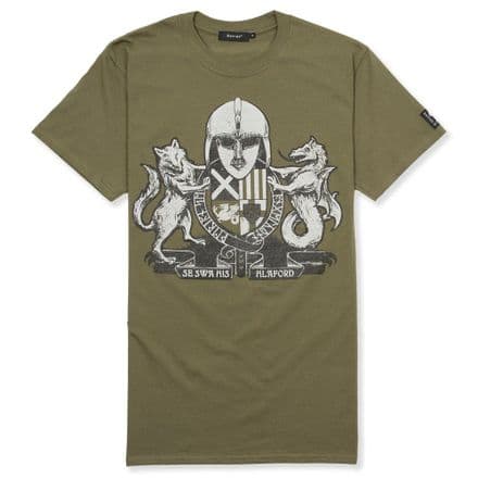 Englisc Arms T-Shirt  - Military Green