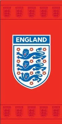 Official FA Red England Towel