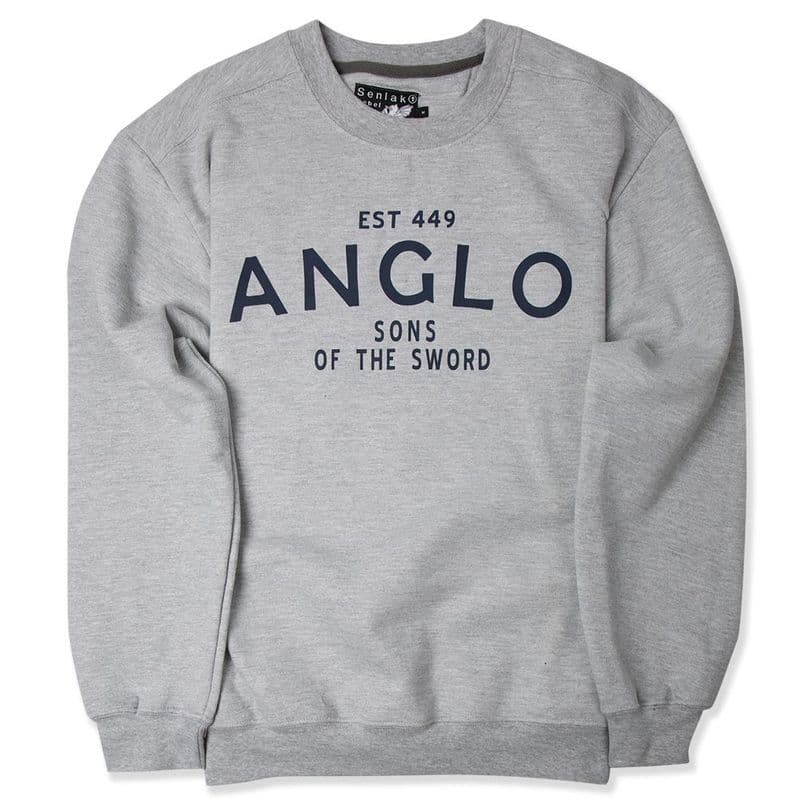 Senlak Anglo Sweatshirt with Anglo - Sons of the Sword design.