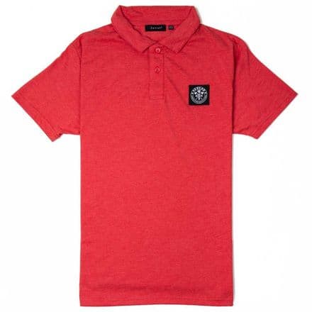 Senlak "Cenric" Polo Shirt - Heather Red