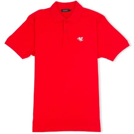 Senlak Classic Pique Polo Shirt - Red
