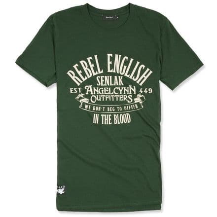 Senlak Rebel English T-shirt  - Forest