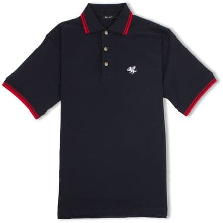 Senlak Tipped Polo Shirt - Navy/Red