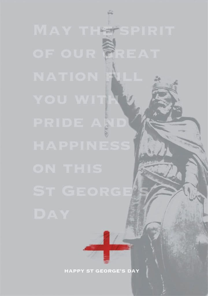 St George's Day Cards Alfred 3