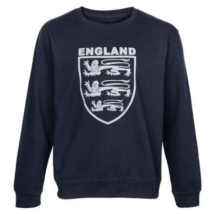 Three Lions England Sweatshirt - Navy
