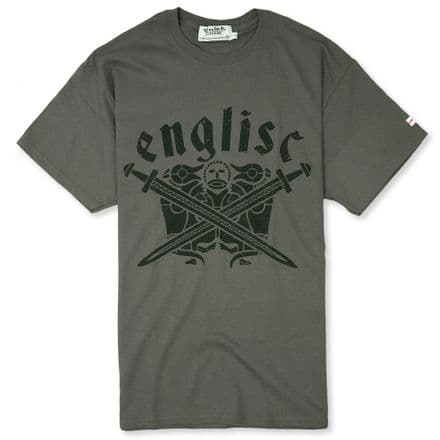 Tiw "Englisc" T-shirt - Charcoal