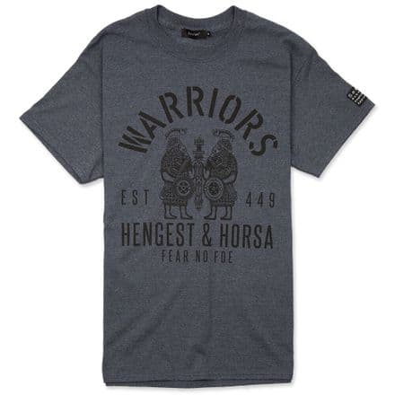 Warriors "Hengest and Horsa" T-Shirt - Heather Navy