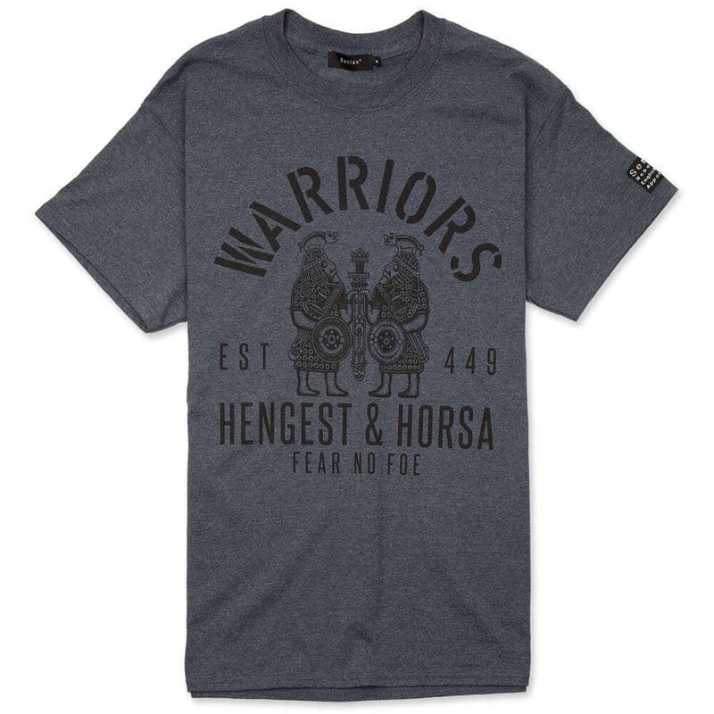 Warriors -  Hengest and Horsa Anglo-Saxon t-shirt - navy