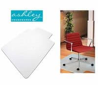 120 x 90cm FROSTED PVC PLASTIC OFFICE HOME FLOOR CHAIR DESK MAT PROTECTOR