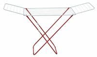 CLOTHES AIRER WINGED FOLDING LAUNDRY DRYER PORTABLE CLOTH HEAT RACK INDOOR