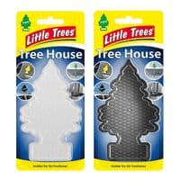 LITTLE TREES MAGIC TREE HOUSE CAR HOME AIR FRESHENER ADHESIVE CASE COVER HOLDER