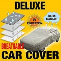 SMALL BREATHABLE WATER RESISTANT FULL CAR COVER SIZE S RAIN SUN SNOW DUST