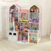 KIDKRAFT COUNTRY ESTATE DOLLHOUSE WOODEN DOLL HOUSE FITS BARBIE SIZED DOLLS XMAS