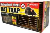 METAL MOUSE RAT AND SQUIRREL CAGE TRAP LIVE CATCH HUMANE NO POISON VERMIN RODENT