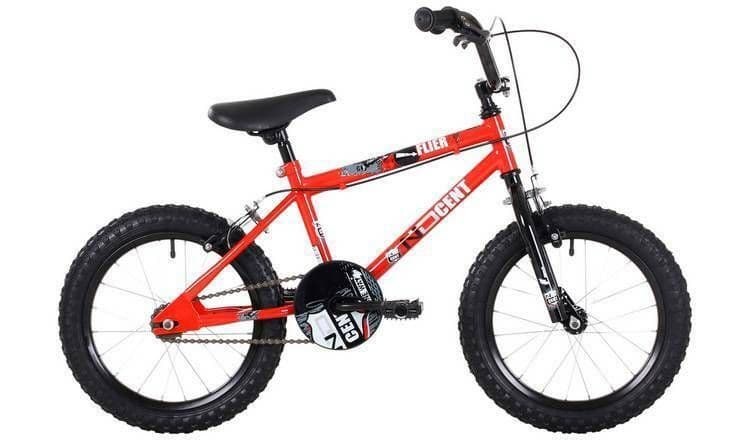 red and black bmx
