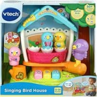 VTECH SINGING BIRD HOUSE TOY INSTRUMENTS COLOURS NUMBERS AGES 12-36 MONTHS XMAS
