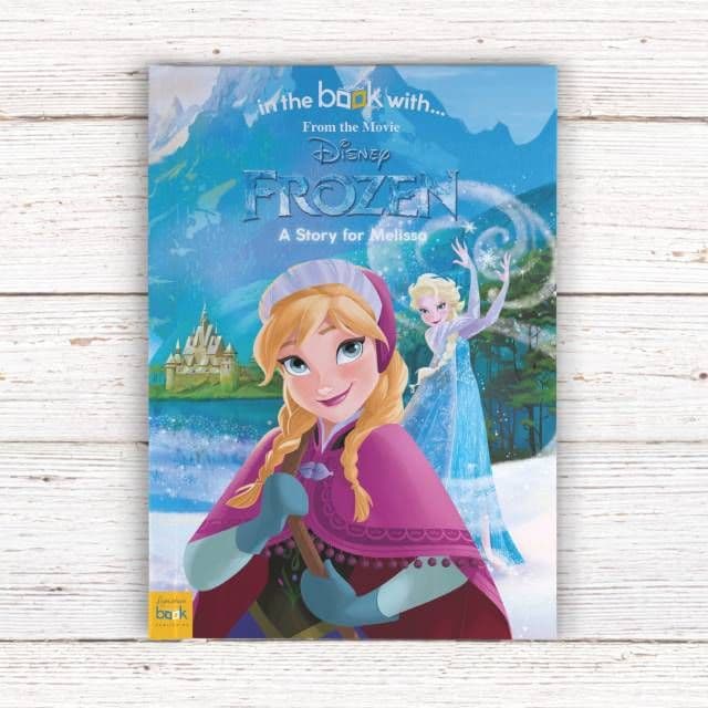 Book　Frozen　Personalised　Story　Disney　Softback