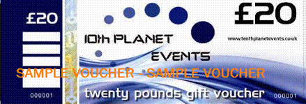 10th Planet Events Gift Voucher £20